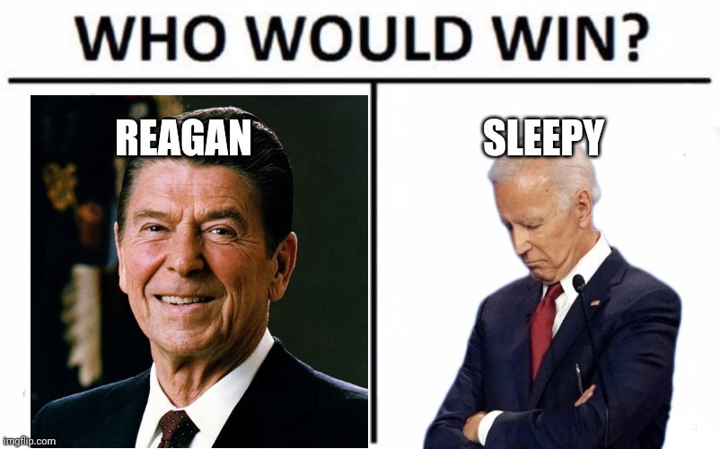 REAGAN; SLEEPY | made w/ Imgflip meme maker