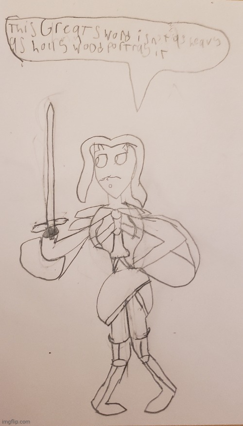 It was either Drawing Calamitas with a greatsword or sleep. God I miss having sleep | made w/ Imgflip meme maker