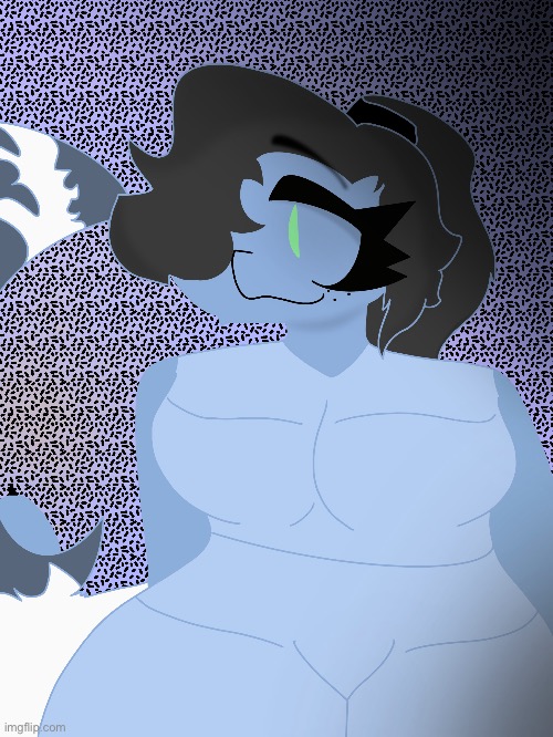 i added shading you can barely see it i forgor the tale and art block is kicking in so before i mess it up, here | made w/ Imgflip meme maker