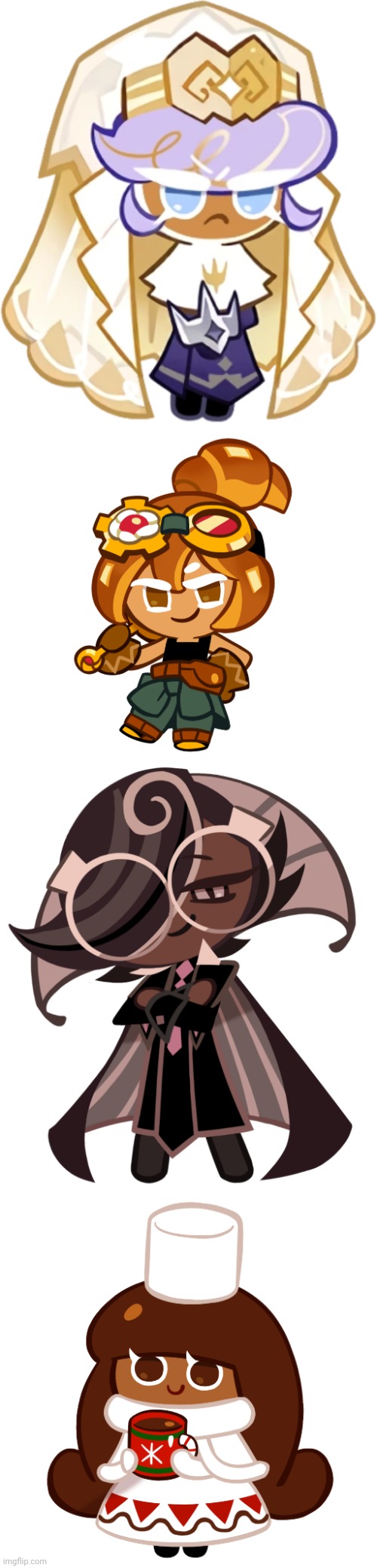 Cookie Run waifus of the Stream (that I know of) | made w/ Imgflip meme maker