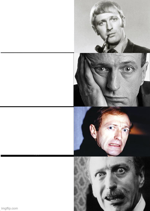 Expanding Graham Chapman Blank Meme Template