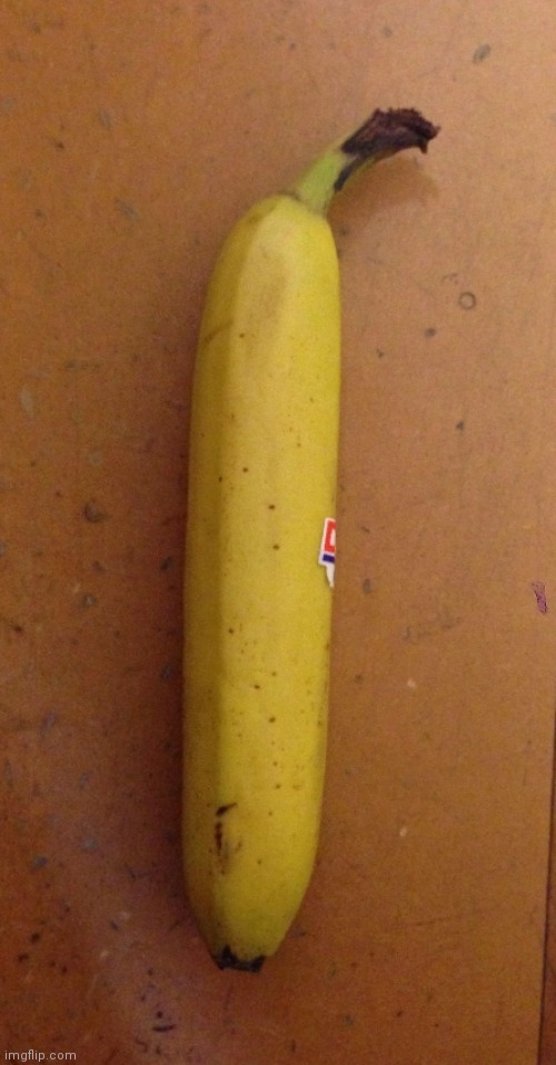 Straight banana | image tagged in straight banana | made w/ Imgflip meme maker