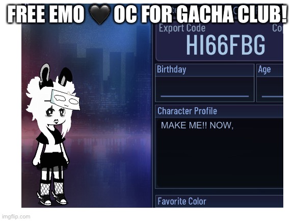 Gacha_OCs emo Memes & GIFs - Imgflip