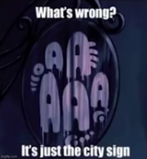 It's juuuuuust the city sign, trust me. | image tagged in sus,hollow knight,among us,city of tears | made w/ Imgflip meme maker