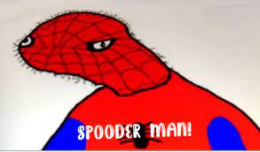 High Quality Spooder-man Blank Meme Template
