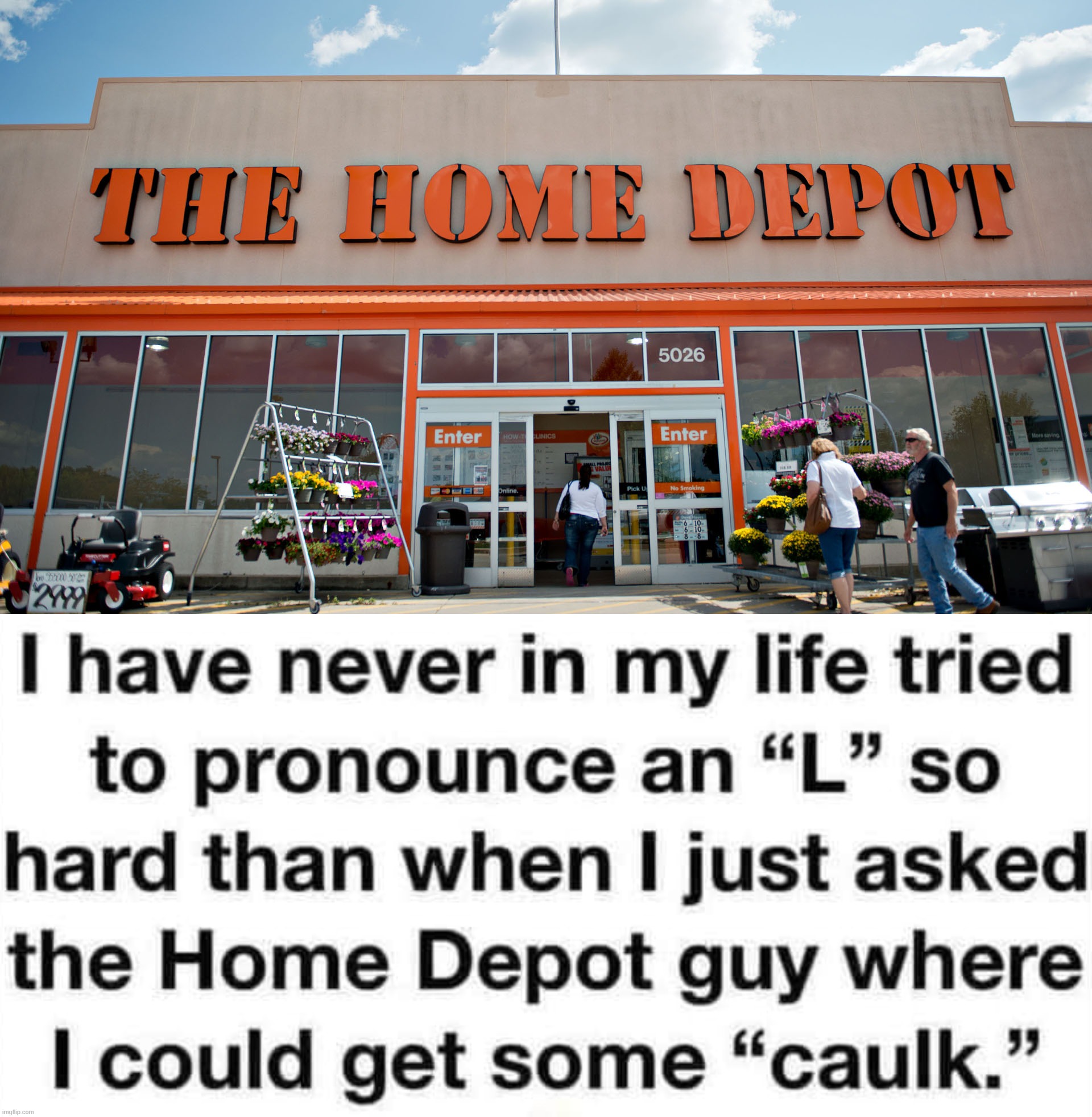 image tagged in home depot | made w/ Imgflip meme maker