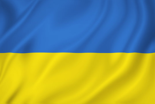 Ukraine Flag Blank Meme Template