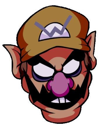 High Quality Wario Apprarition Blank Meme Template