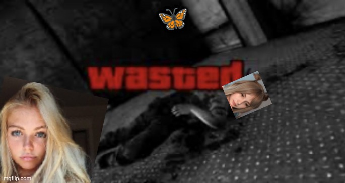 Susan killed Alicia?? | 🦋 | image tagged in wasted,pop up school,memes,death,gta | made w/ Imgflip meme maker