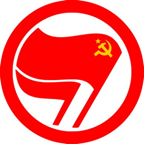 Red antifa Blank Meme Template