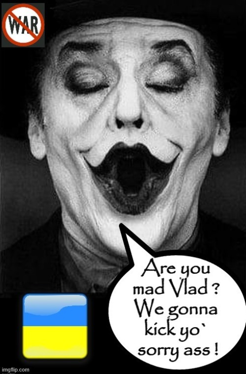 R U mad ? | image tagged in ukraine | made w/ Imgflip meme maker