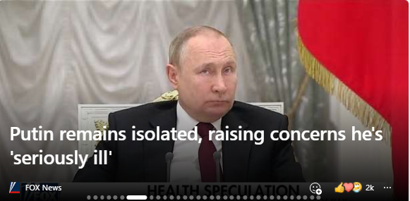 High Quality Fox News Putin Blank Meme Template