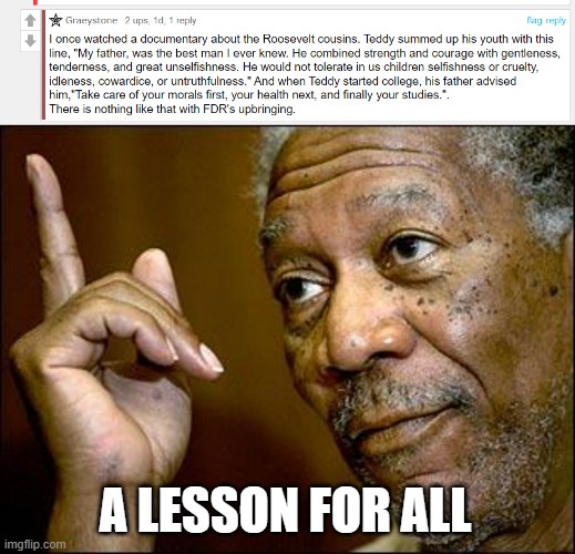 This is more inspiring than all of Dhar Mann's videos | A LESSON FOR ALL | image tagged in this morgan freeman | made w/ Imgflip meme maker