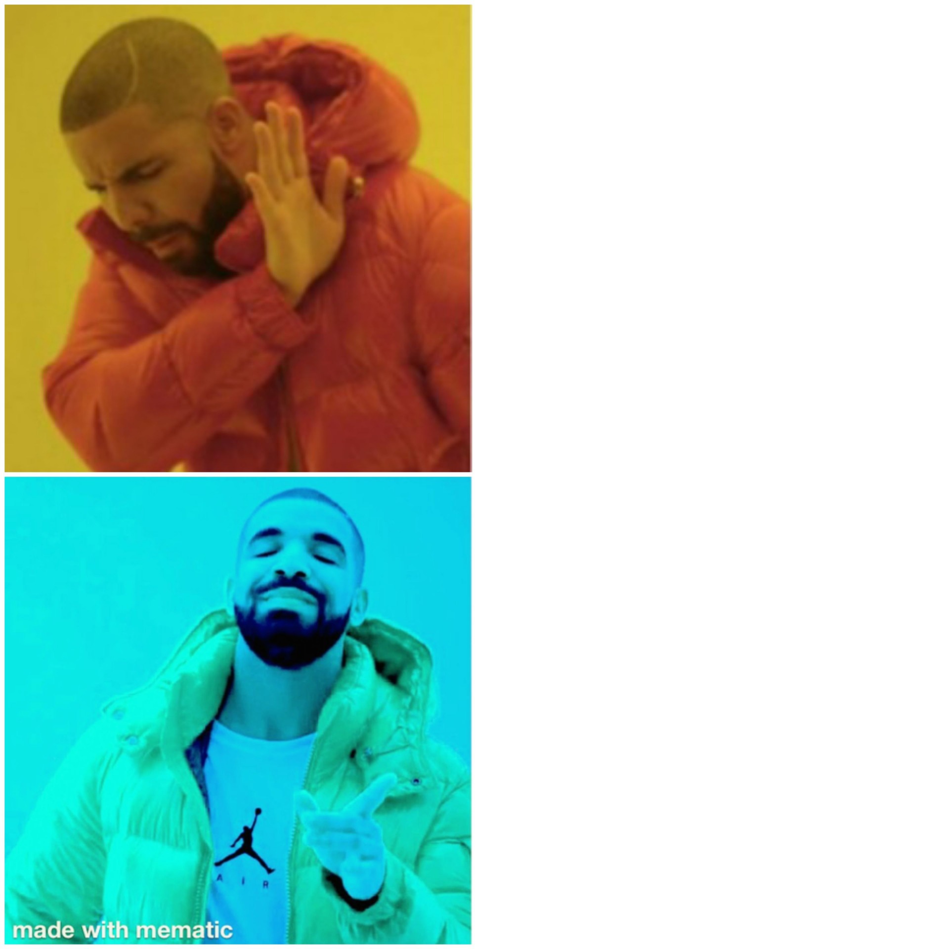 High Quality Drake ukraine Blank Meme Template