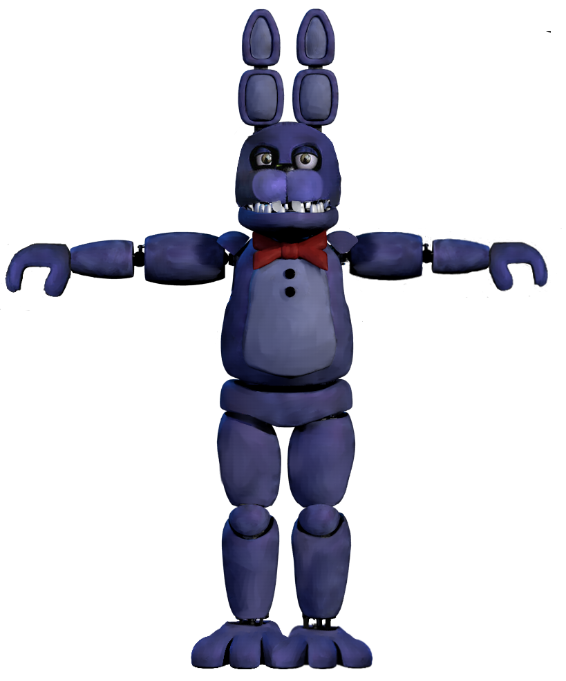 Fixed Withered Bonnie T Posing Blank Template Imgflip