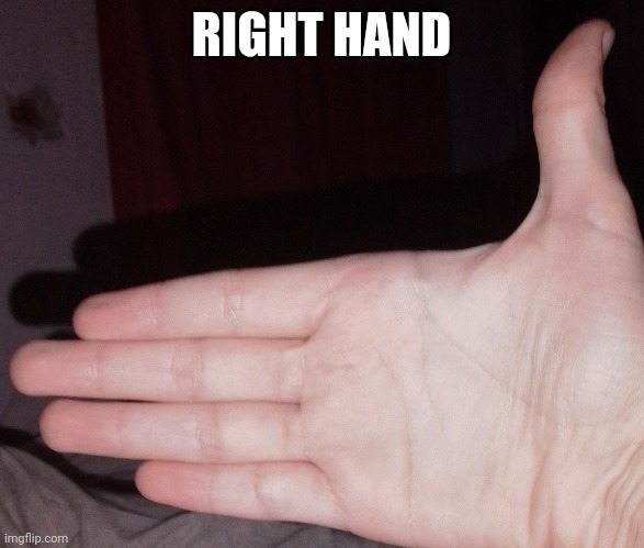 RIGHT HAND | made w/ Imgflip meme maker