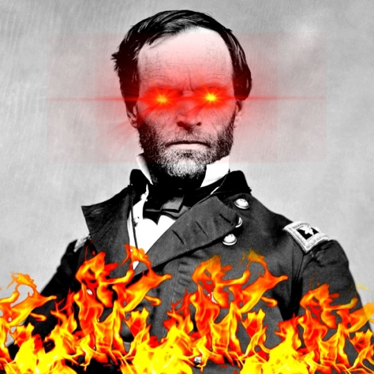 High Quality William Tecumseh Sherman Blank Meme Template