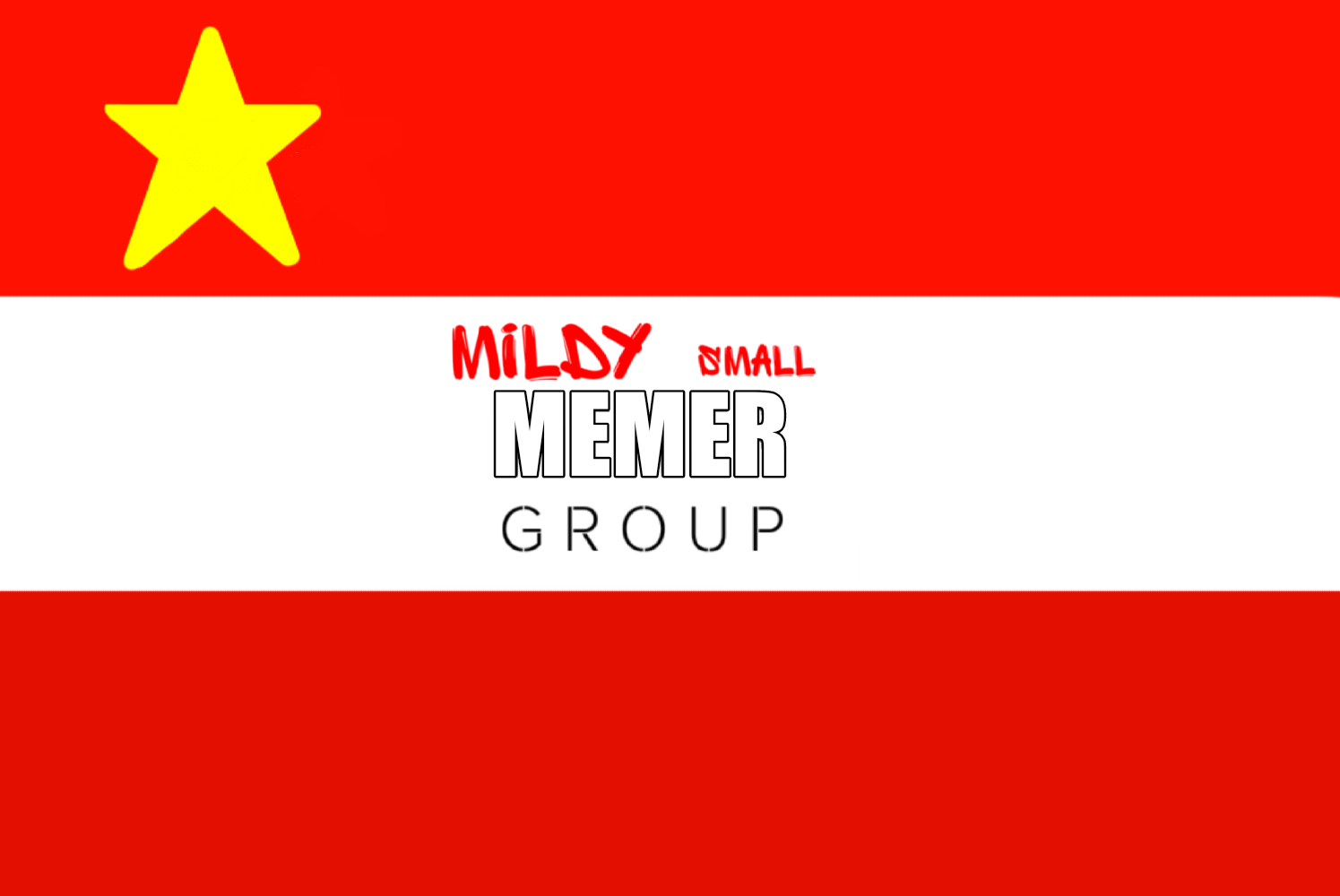 High Quality MSmg flag Blank Meme Template