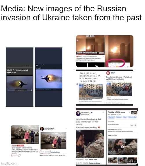 Trust Us.  Our motto says to. | Media: New images of the Russian invasion of Ukraine taken from the past | made w/ Imgflip meme maker