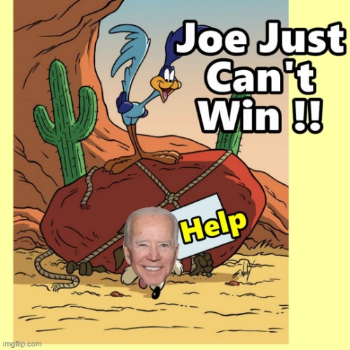 Just a Loser Folks | image tagged in road runner | made w/ Imgflip meme maker