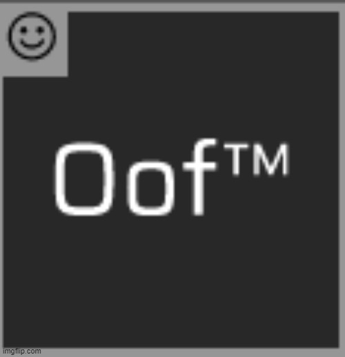 Oof tm | image tagged in oof tm | made w/ Imgflip meme maker