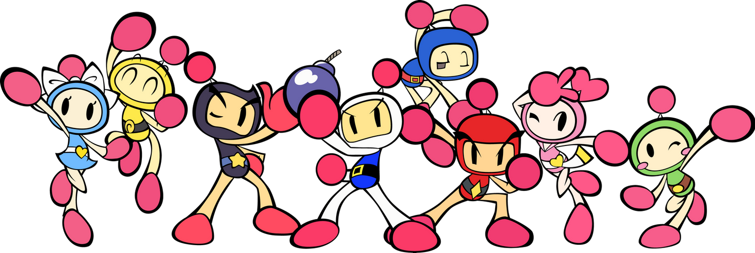 High Quality The Bomberman Bros Blank Meme Template