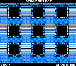 Mega Man Stage Select 2 Blank Meme Template