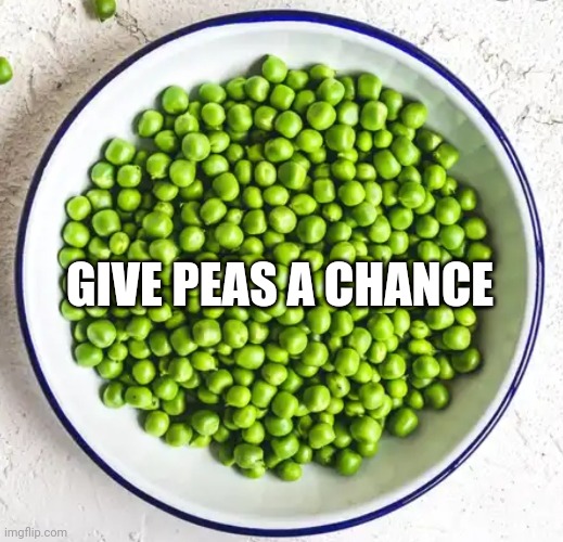 All we are saying is.... |  GIVE PEAS A CHANCE | image tagged in vladimir putin,russia,world war 3,nuclear war,funny memes | made w/ Imgflip meme maker