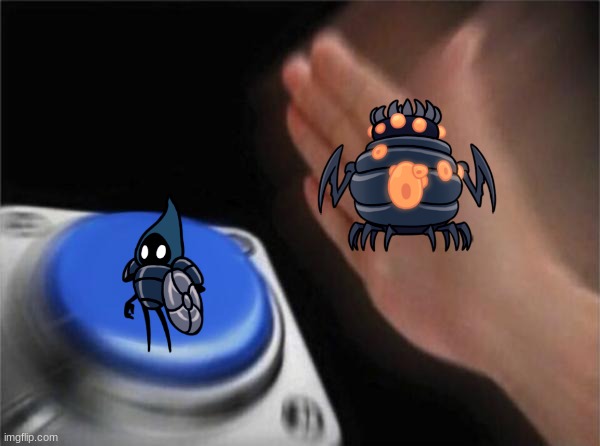 Blank Nut Button Meme | image tagged in memes,blank nut button,tiso,rip,hollow knight | made w/ Imgflip meme maker