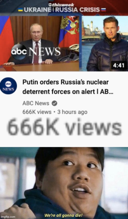 Even better its a nuclear declaration | image tagged in russia,ukraine,lol,welp,rip,im in danger | made w/ Imgflip meme maker