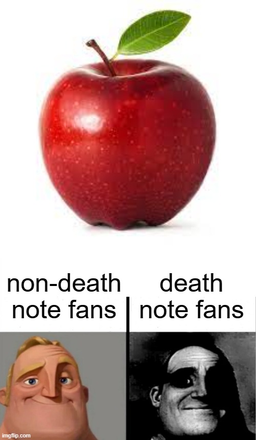 it be like that | death note fans; non-death note fans | image tagged in teacher's copy | made w/ Imgflip meme maker