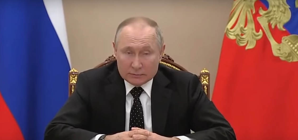Putin tired 27th feb Blank Meme Template