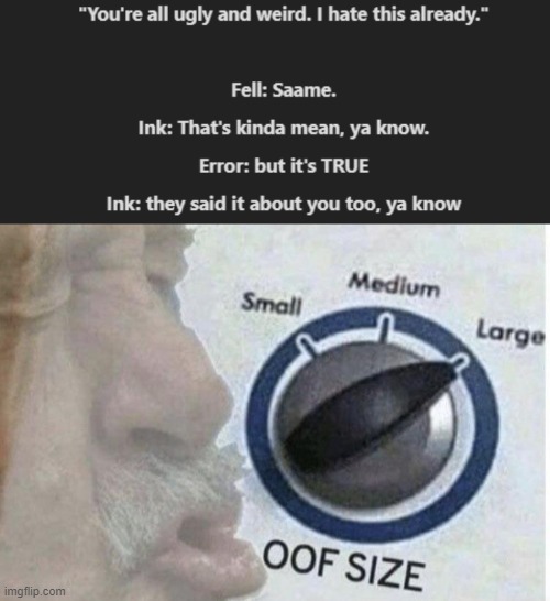 OOF | image tagged in oof size large | made w/ Imgflip meme maker