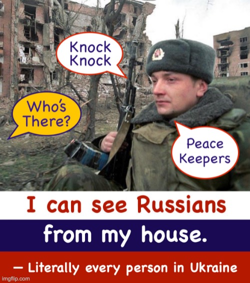 I can see Russians from my house | image tagged in i can see russians from my house | made w/ Imgflip meme maker