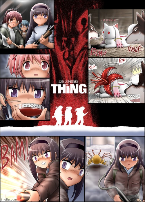 The Thing anime | made w/ Imgflip meme maker