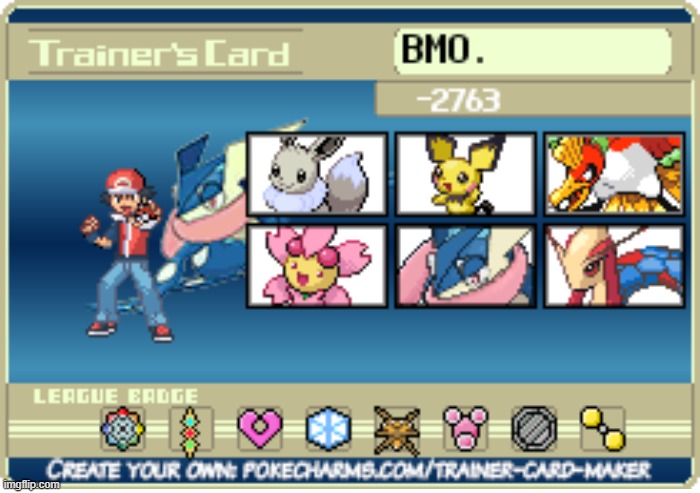 I wanted to make my own Trainer Card since everyone else is doing it. | image tagged in transparent,trainer,memes,pokemon,card,why are you reading this | made w/ Imgflip meme maker