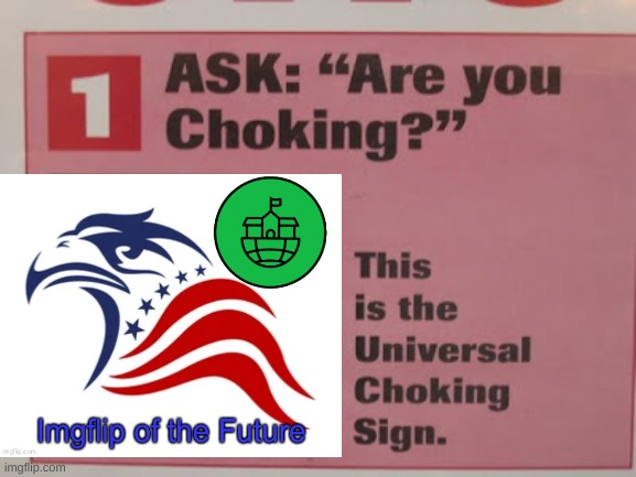High Quality CSP/IOF: "Are you choking?" Blank Meme Template