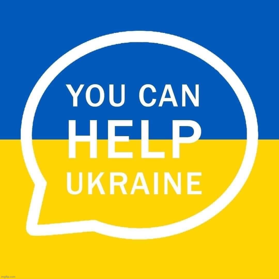 Contact your congressman, donate supplies/money, raise awareness, support the Ukrainian diaspora. Some are even going to fight. | image tagged in you can help ukraine | made w/ Imgflip meme maker