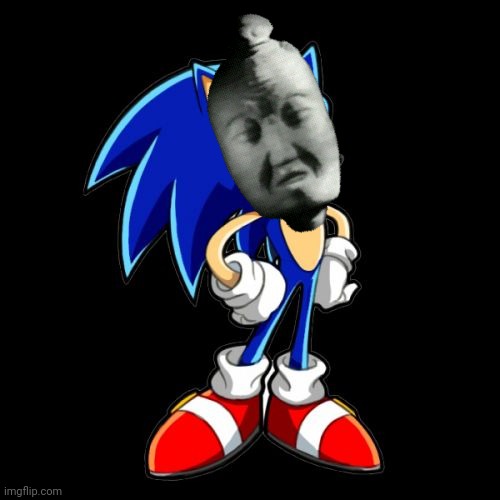 BNDsonic | image tagged in memes,you're too slow sonic,bnd,vid,sonic,guo xiang | made w/ Imgflip meme maker