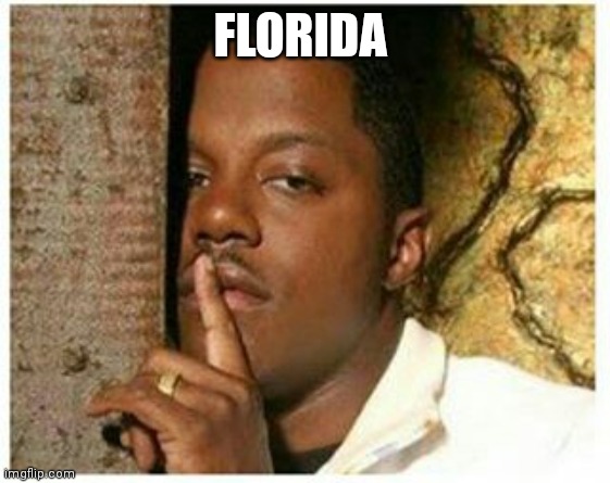 Shhh | FLORIDA | image tagged in shhh | made w/ Imgflip meme maker