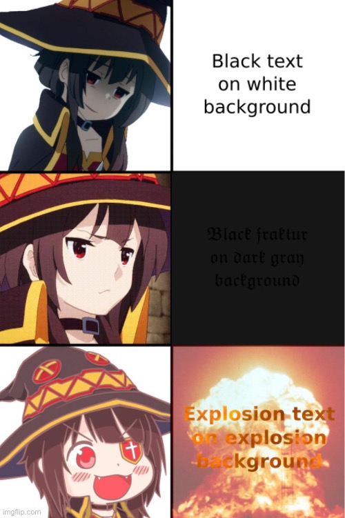 image tagged in anime,megumin | made w/ Imgflip meme maker
