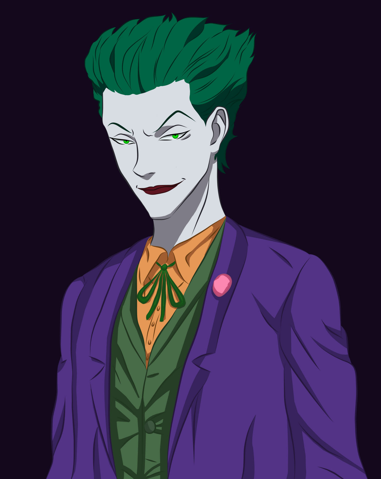 High Quality Anime Joker Blank Meme Template