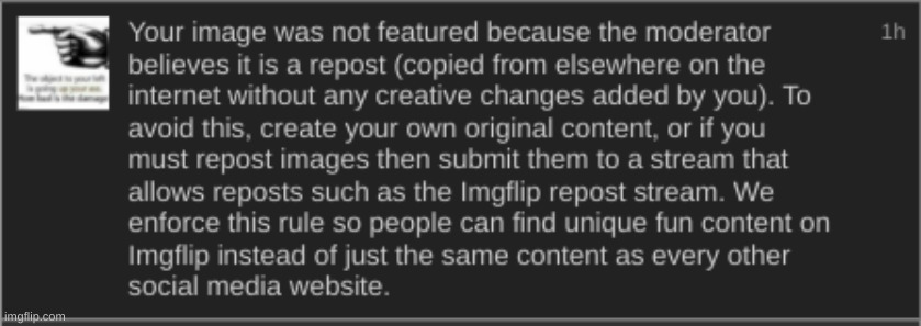 Newsflash mods, it's called a trend. | made w/ Imgflip meme maker