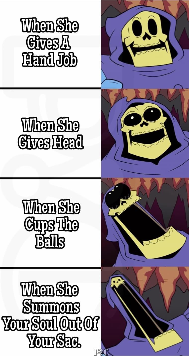 High Quality Skeletor BJ Blank Meme Template