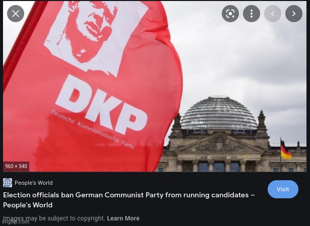 NOT THE DKP WHY NOT THE CHRISTIAN DEMOCRATIC UNION (CDU) :soy: | made w/ Imgflip meme maker
