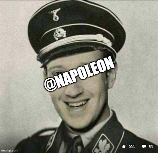 Bruh | @NAPOLEON | image tagged in napoleon,bad,and,not,funny | made w/ Imgflip meme maker