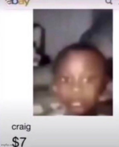 Craig | made w/ Imgflip meme maker