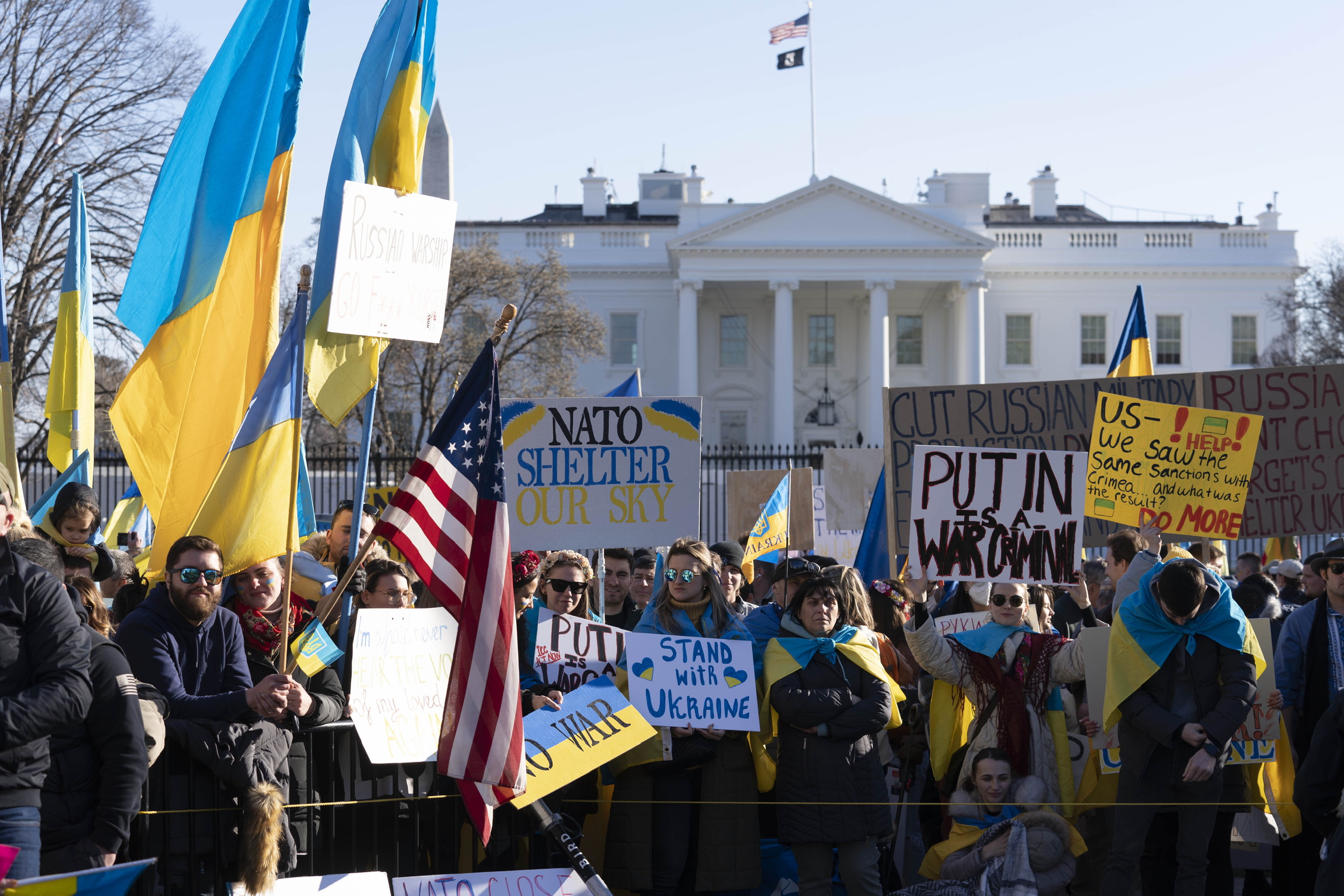 Ukraine protest Blank Meme Template