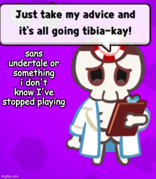 or is it science!sans? | sans undertale or something i don't know I've stopped playing | made w/ Imgflip meme maker