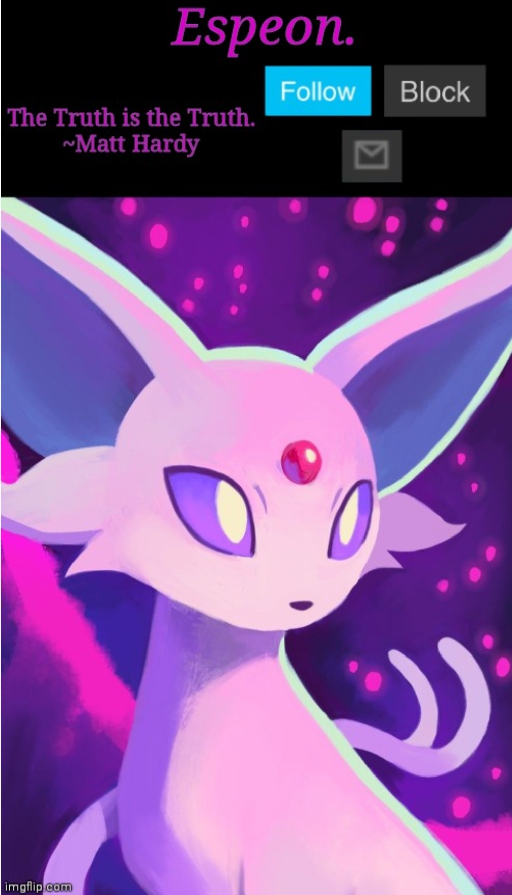 High Quality Espeon. Announce Template Blank Meme Template